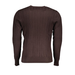 US GRAND POLO HERREN-PULLOVER IN BRAUN