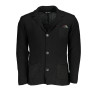 SCHWARZE US-GRAND-POLO-CARDIGAN FÜR HERREN