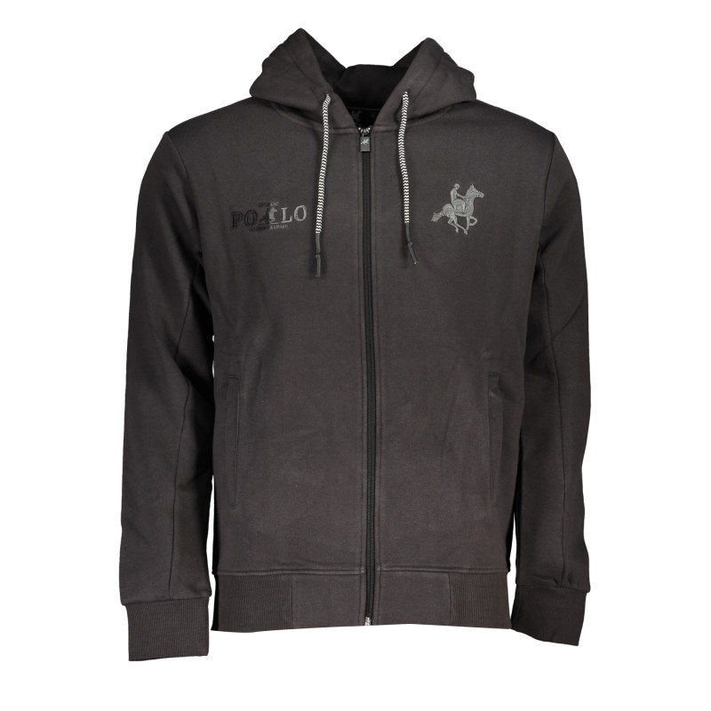 US GRAND POLO HERREN-SWEATSHIRT MIT GRAUEM ZIP