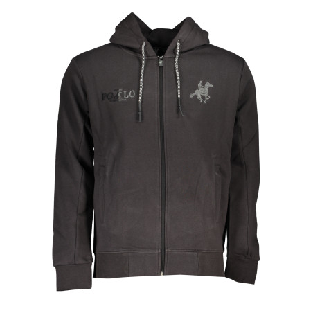 US GRAND POLO HERREN-SWEATSHIRT MIT GRAUEM ZIP