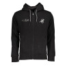 US GRAND POLO HERREN-SWEATSHIRT MIT SCHWARZEM ZIP