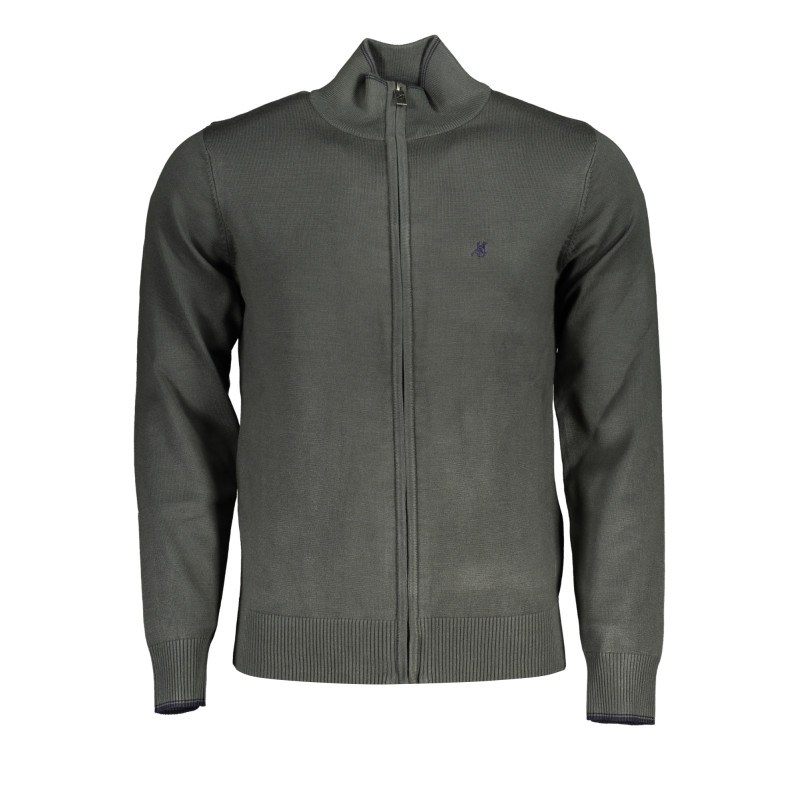 US GRAND POLO GRÜNER HERREN-CARDIGAN