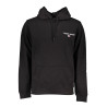 TOMMY HILFIGER MEN&39S BLACK ZIPLESS SWEATSHIRT