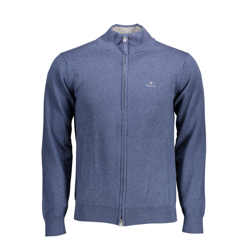 GANT CARDIGAN HERREN BLAU