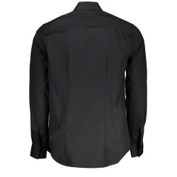 GUESS JEANS HERREN LANGARMHEMD SCHWARZ