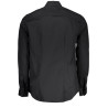 GUESS JEANS HERREN LANGARMHEMD SCHWARZ