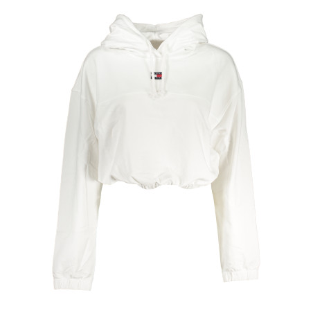 TOMMY HILFIGER FELPA SENZA ZIP DONNA BIANCO