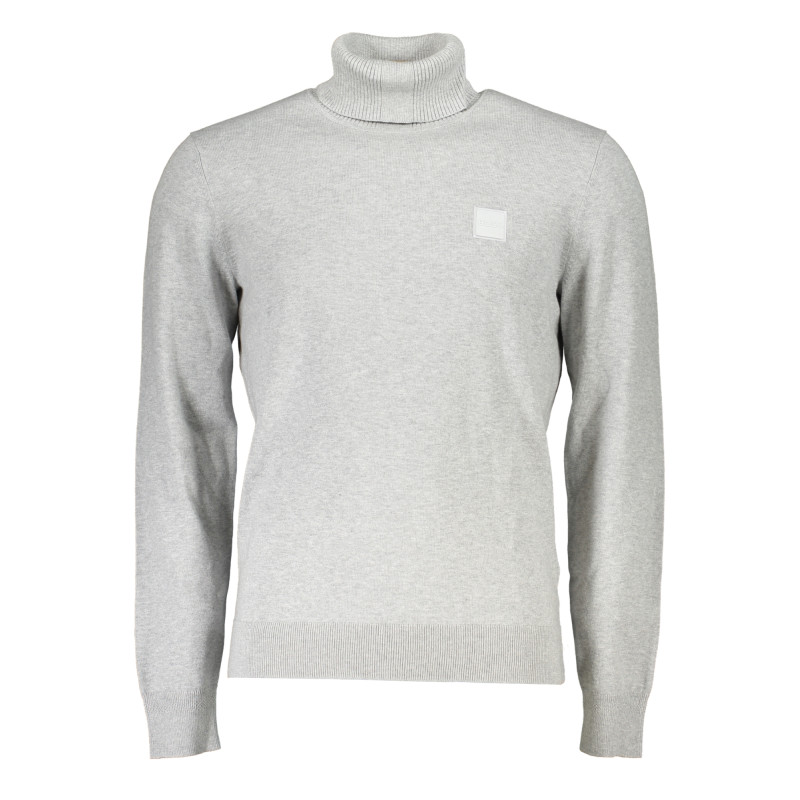 HUGO BOSS HERREN-PULLOVER GRAU
