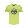 NAPAPIJRI YELLOW MEN&39S SHORT SLEEVED T-SHIRT