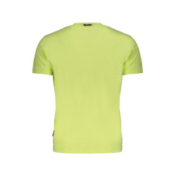 NAPAPIJRI YELLOW MEN&39S SHORT SLEEVED T-SHIRT
