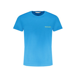 TRUSSARDI MEN&39S SHORT SLEEVE T-SHIRT BLUE