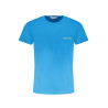 TRUSSARDI HERREN-KURZARM-T-SHIRT BLAU