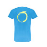 TRUSSARDI HERREN-KURZARM-T-SHIRT BLAU