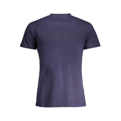 NORWEGEN 1963 HERREN-KURZARM-T-SHIRT BLAU