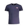 NORWEGEN 1963 HERREN-KURZARM-T-SHIRT BLAU