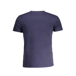NORWEGEN 1963 HERREN-KURZARM-T-SHIRT BLAU