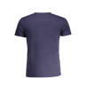 NORWEGEN 1963 HERREN-KURZARM-T-SHIRT BLAU