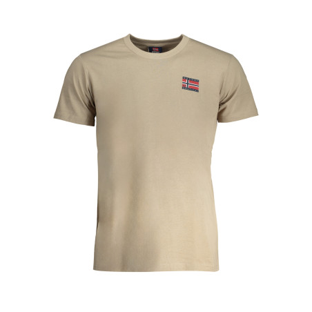 NORWEGEN 1963 BEIGES KURZARM-T-SHIRT FÜR HERREN