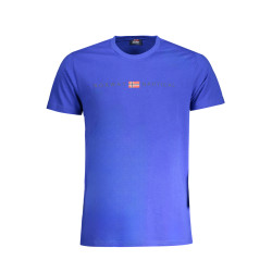 NORWEGEN 1963 HERREN-KURZARM-T-SHIRT BLAU