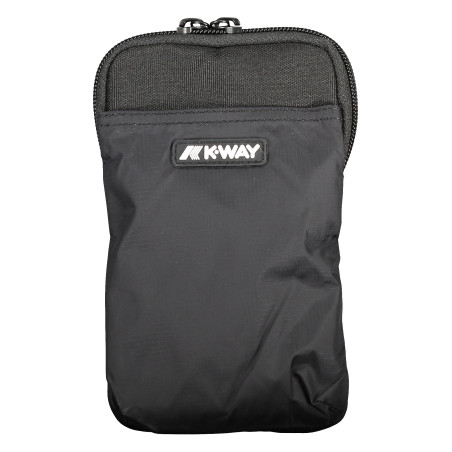 K-WAY SCHWARZE HERREN-UMHÄNGETASCHE