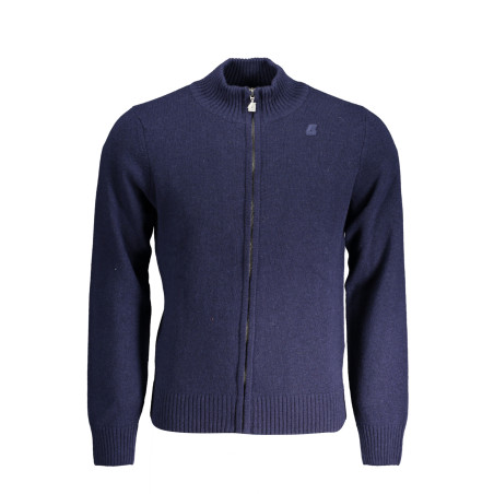K-WAY HERREN-CARDIGAN IN BLAU