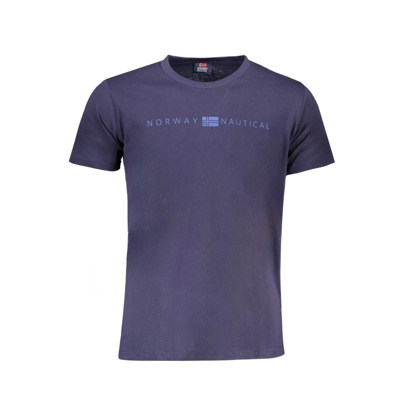 NORWAY 1963 MEN&39S SHORT SLEEVE T-SHIRT BLUE