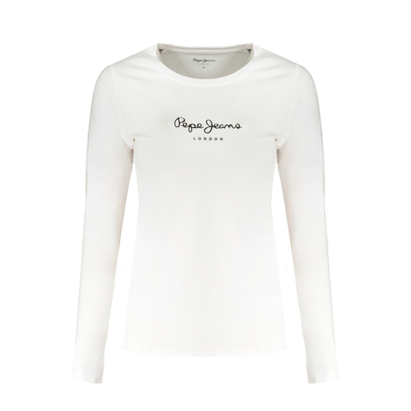 PEPE JEANS LANGARM-T-SHIRT FÜR DAMEN WEISS