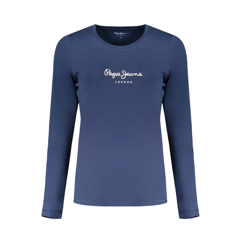PEPE JEANS WOMEN&39S LONG SLEEVE T-SHIRT BLUE