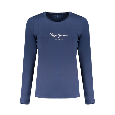 PEPE JEANS WOMEN&39S LONG SLEEVE T-SHIRT BLUE