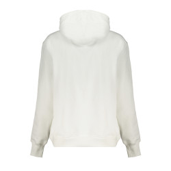 CALVIN KLEIN DAMEN-SWEATSHIRT MIT REISSVERSCHLUSS WEISS
