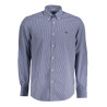 HARMONT &amp BLAINE HERREN-LANGARMHEMD BLAU