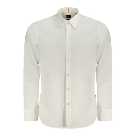 HUGO BOSS CAMICIA MANICHE LUNGHE UOMO BIANCO