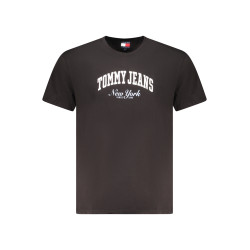 TOMMY HILFIGER T-SHIRT MANICHE CORTE UOMO NERO