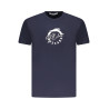 Trussardi Herren Kurzarm T-Shirt Blau