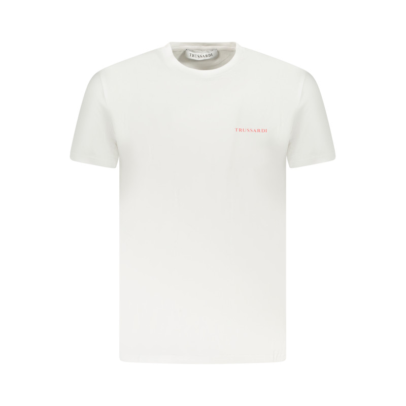 Trussardi Kurzarm-T-Shirt Herren Weiß