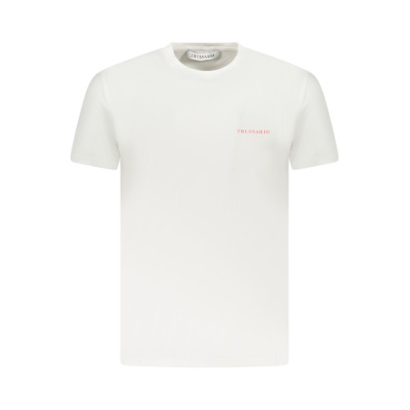 TRUSSARDI T-SHIRT MANICHE CORTE UOMO BIANCO