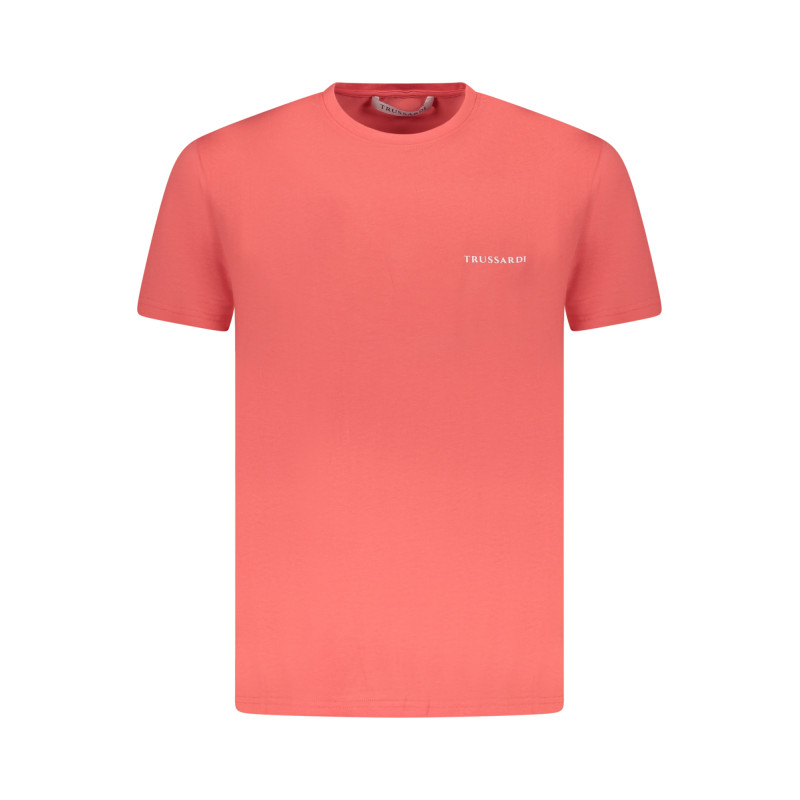 Trussardi Herren Kurzarm T-Shirt Rosa