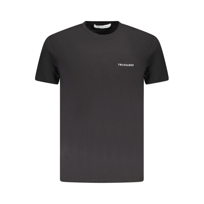 TRUSSARDI SHORT SLEEVE T-SHIRT MEN BLACK