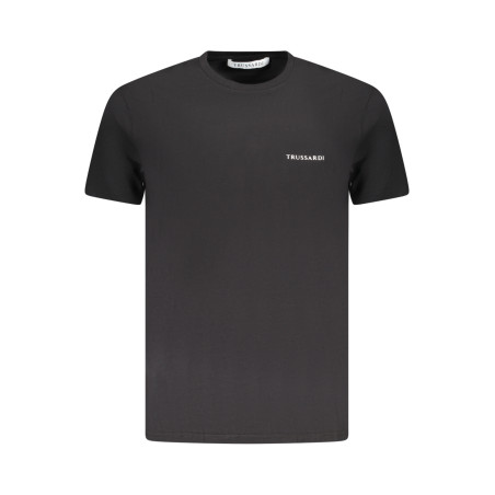 TRUSSARDI SHORT SLEEVE T-SHIRT MEN BLACK
