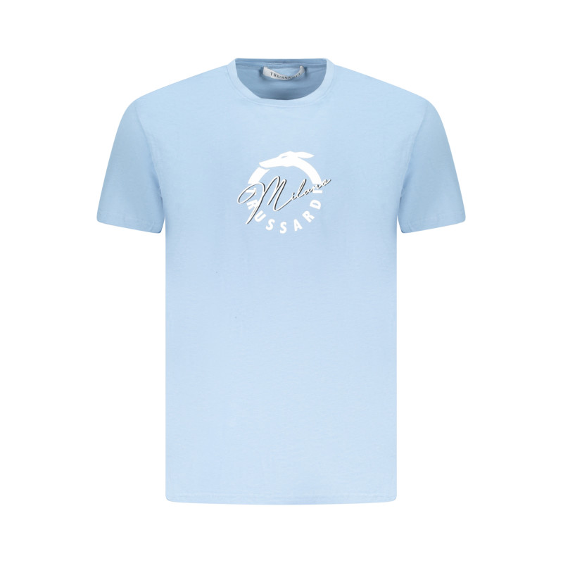 Trussardi Kurzarm-T-Shirt für Herren, Blau