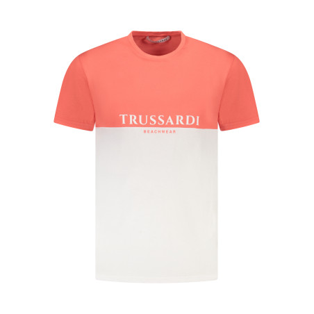 Trussardi Herren Kurzarm T-Shirt Rosa