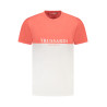 Trussardi Herren Kurzarm T-Shirt Rosa