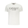 CAVALLI CLASS KURZARM-T-SHIRT HERREN WEISS