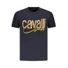 CAVALLI CLASS SHORT SLEEVE T-SHIRT MEN BLUE