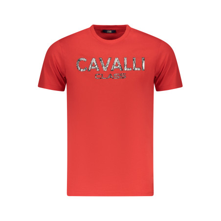 CAVALLI CLASS SHORT SLEEVE T-SHIRT MEN RED