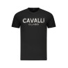 CAVALLI CLASS SHORT SLEEVE T-SHIRT MEN BLACK