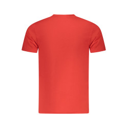 CAVALLI CLASS KURZARM T-SHIRT HERREN ROT
