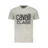 CAVALLI CLASS KURZARM-T-SHIRT HERREN GRAU