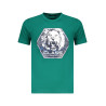 CAVALLI CLASS T-SHIRT MANICHE CORTE UOMO VERDE