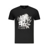 CAVALLI CLASS KURZARM T-SHIRT HERREN SCHWARZ